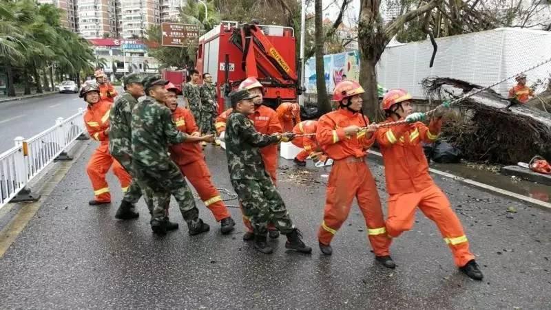 台风天鸽登陆广东，共筑平安防线，美好家园守护进行时